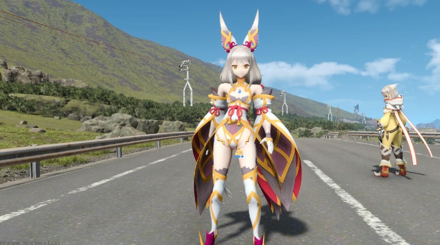 最终幻想15MOD：*XC2 SPOILER* Nia Catalyst - XC2 (Noctis Ver)