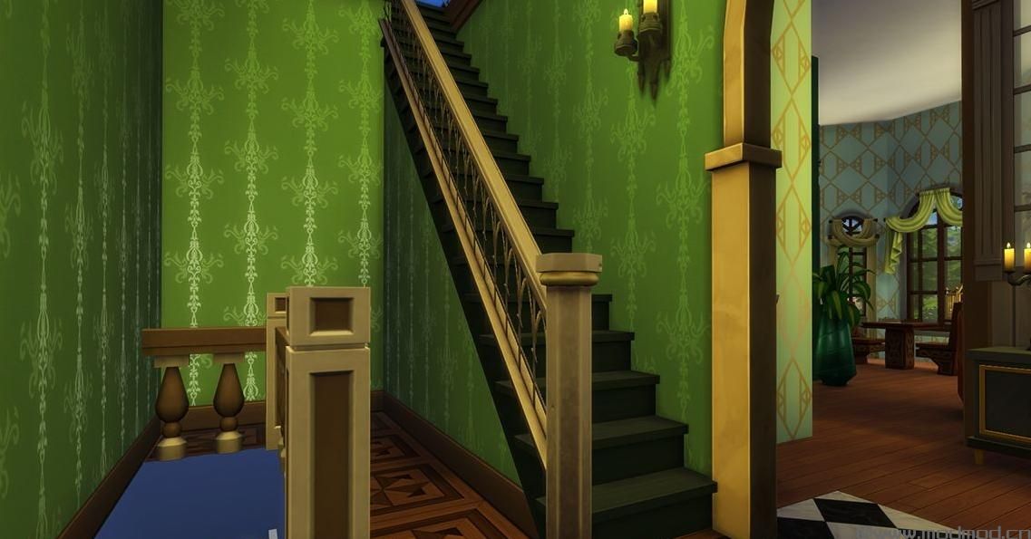 40X30无自定义小型城堡，全复古设计