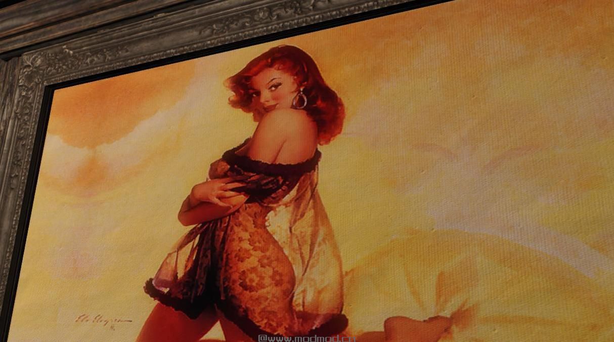 辐射4MOD：獨立 原子彈美女壁畫 34種高清! Standalone Atom Bomb Pinup Paintings by Zo