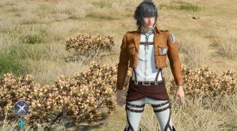 最终幻想15MOD：Military AOT Uniform Outfit (Noctis)