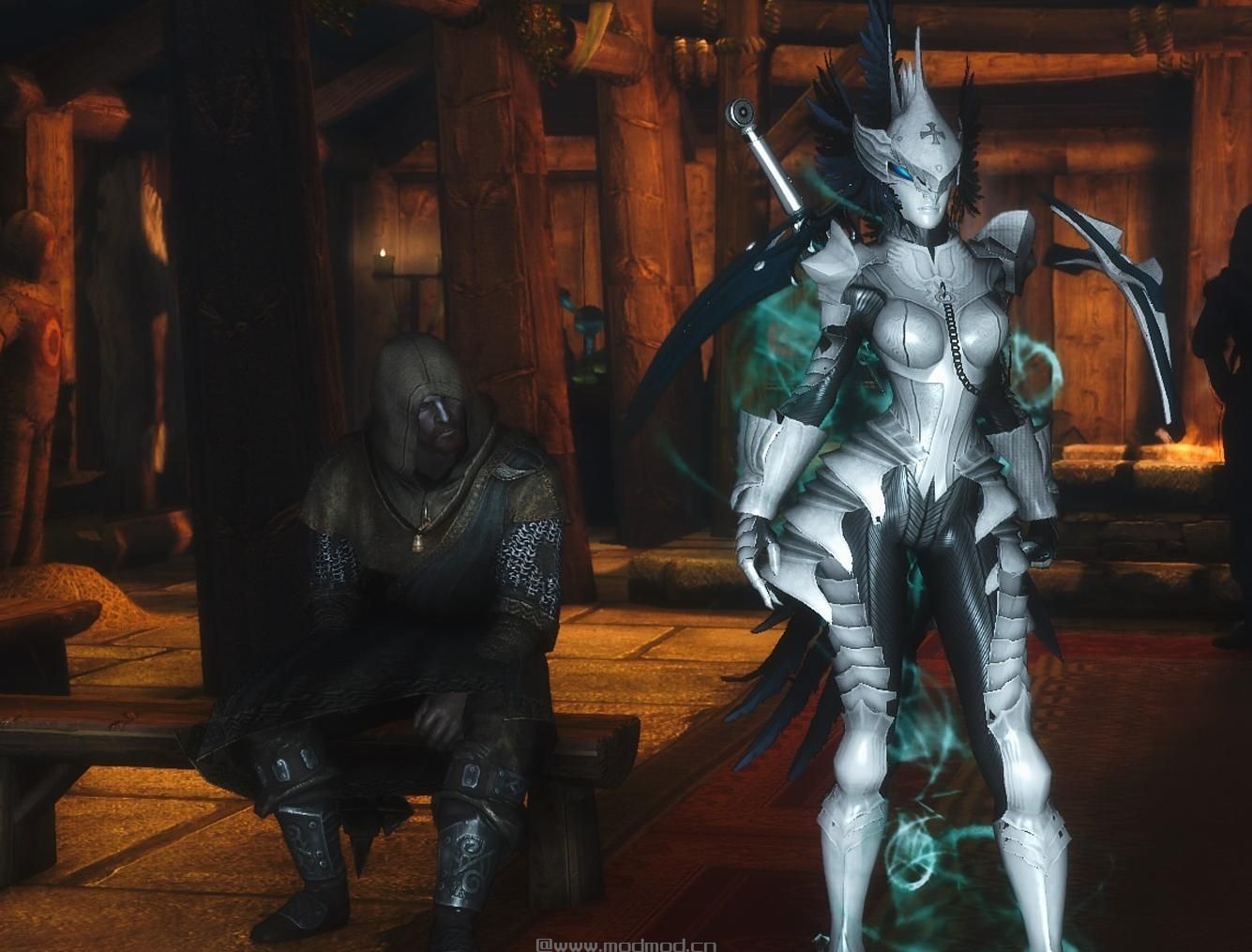 上古卷轴5：天际MOD：Transformation Dark Knight and Paladin (Not Supported) Beta.