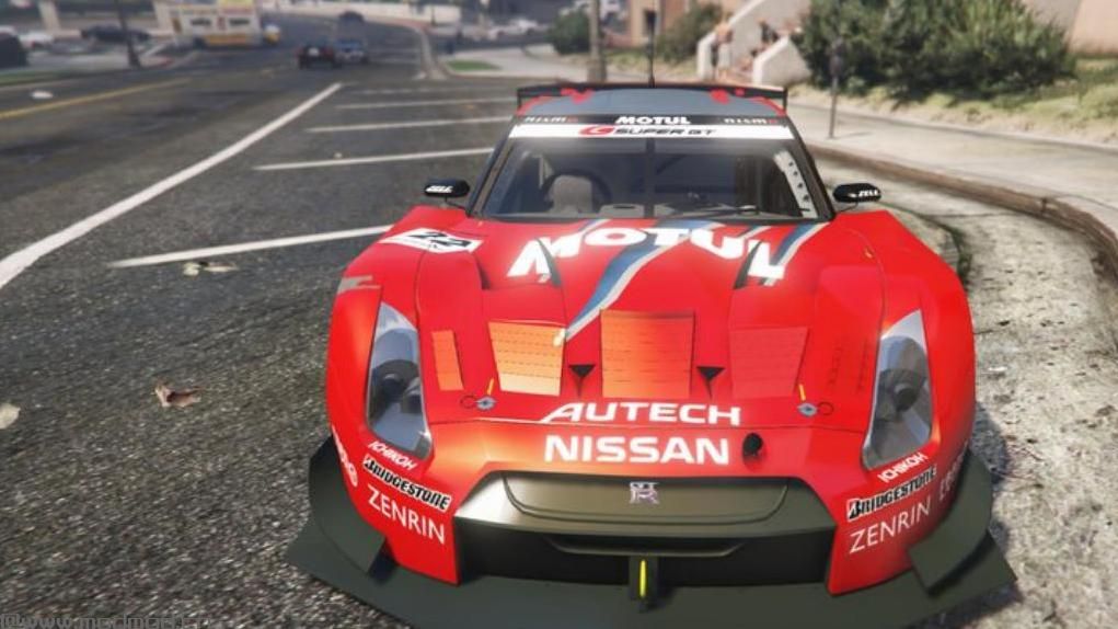 侠盗猎车手5MOD：超级GT 500日产GTR R35