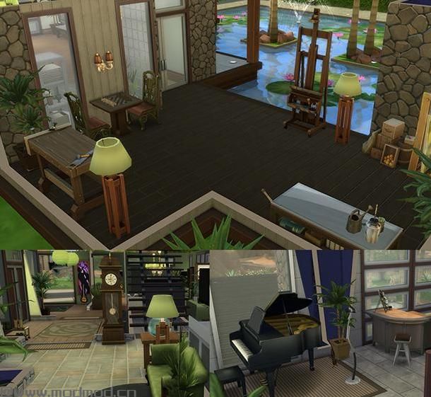 【3DM-Sims小组】【原创】40X30 现代别墅 ————首次建房希望大家喜欢！！！！！！  