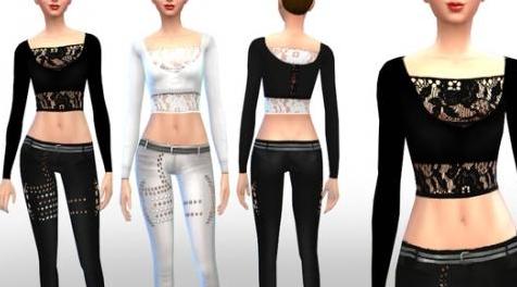 模拟人生4MOD：女性时尚套装 by Weeky