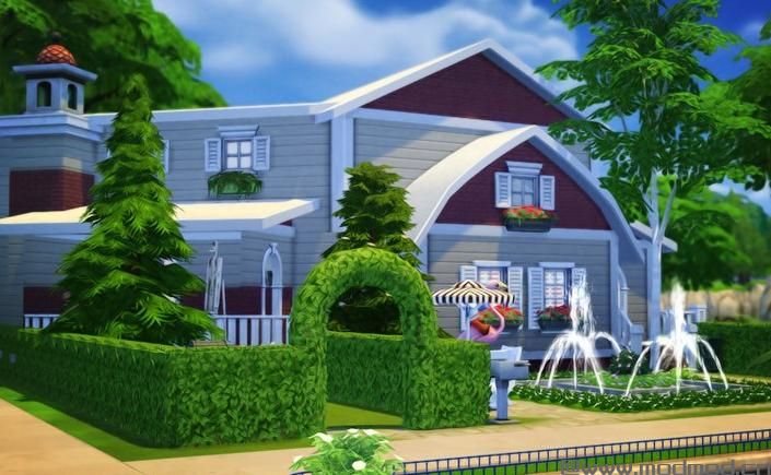 【3DM-Sims小组】淡雅出品----圣诞小屋 30*20 （话说有点早）