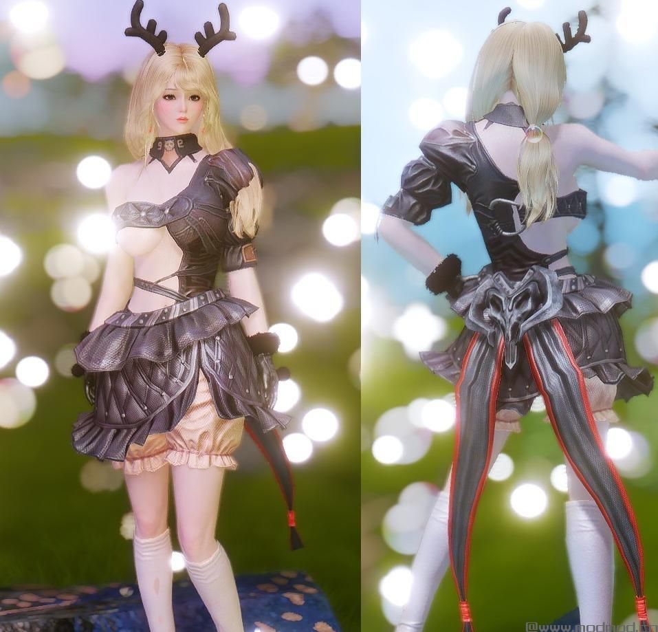 上古卷轴5：天际MOD：【Asker Rhian】韩国网游&bull;魔剑英雄 莉安套装