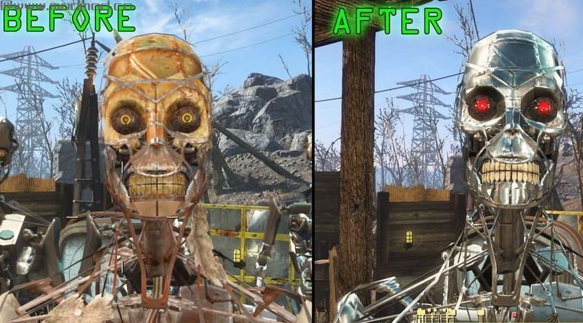 辐射4MOD：合成年人替换为终·结·者 Terminator Synth Gen2 2.2