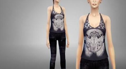 模拟人生4MOD：女性时尚套装 by MissFortune