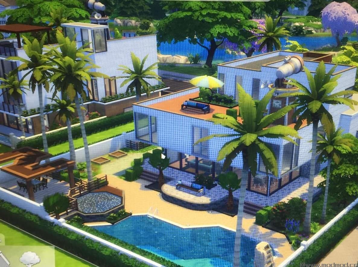 GTA5主角麦克的家改