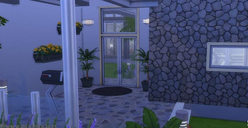 模拟人生4MOD： 【3DM-Sims小组】【原创】50X50 全功能豪华别墅 现代风格~~~~~~房屋和自定义MOD已放下载！