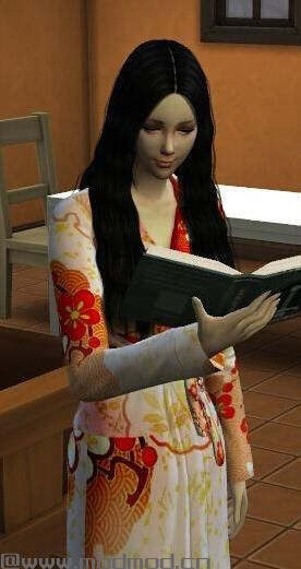 模拟人生4MOD：一套和风日式浴衣