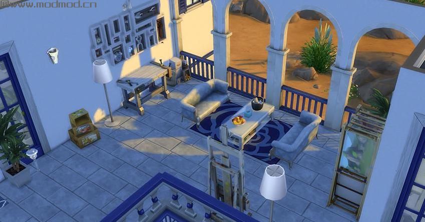 【3DM-Sims小组】【原创】40X30 地中海风格别墅 适合一家三口~~~~~~