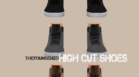 模拟人生4MOD：男性休闲高帮鞋 by theyoungenzo