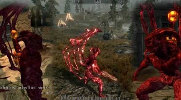 上古卷轴5：天际MOD：恶魔变身MOD