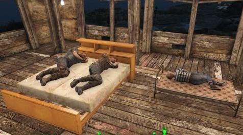 辐射4MOD：可拼接的双层床，干净混搭床1.0.1MOD
