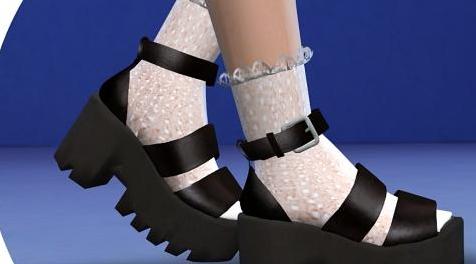 模拟人生4MOD：Chunky Sandal 凉鞋