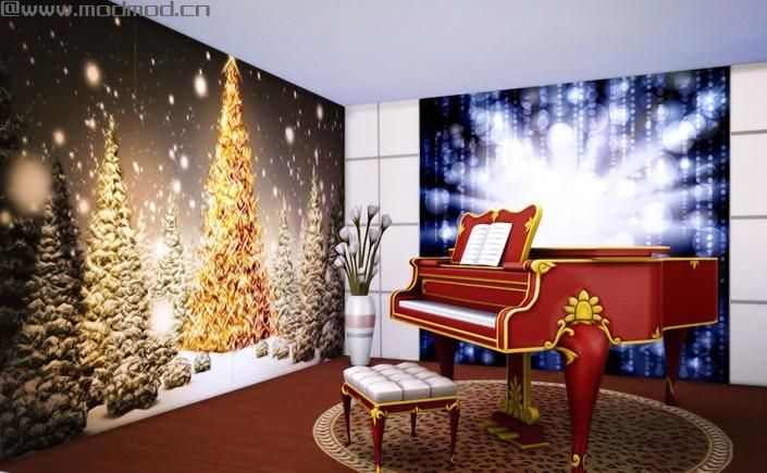 【3DM-Sims小组】淡雅出品----圣诞小屋 30*20 （话说有点早）