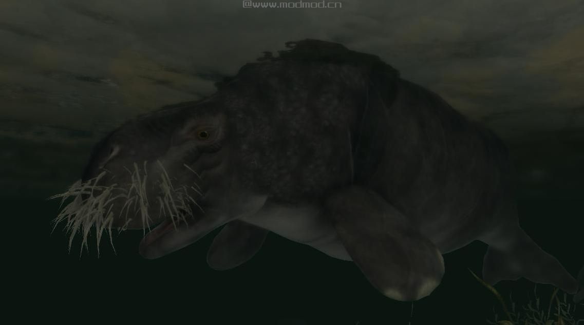 上古卷轴5：重置版MOD：杜公和海牛-米哈伊尔怪兽和动物(米冰雹浸没式附加物-巨型动物-海洋生物)