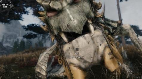 上古卷轴5：重置版MOD：Paarthurnax增强血液纹理贴片