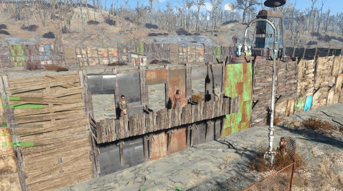 辐射4MOD： 汉化 建造可以拼接的高墙1.4.1MOD