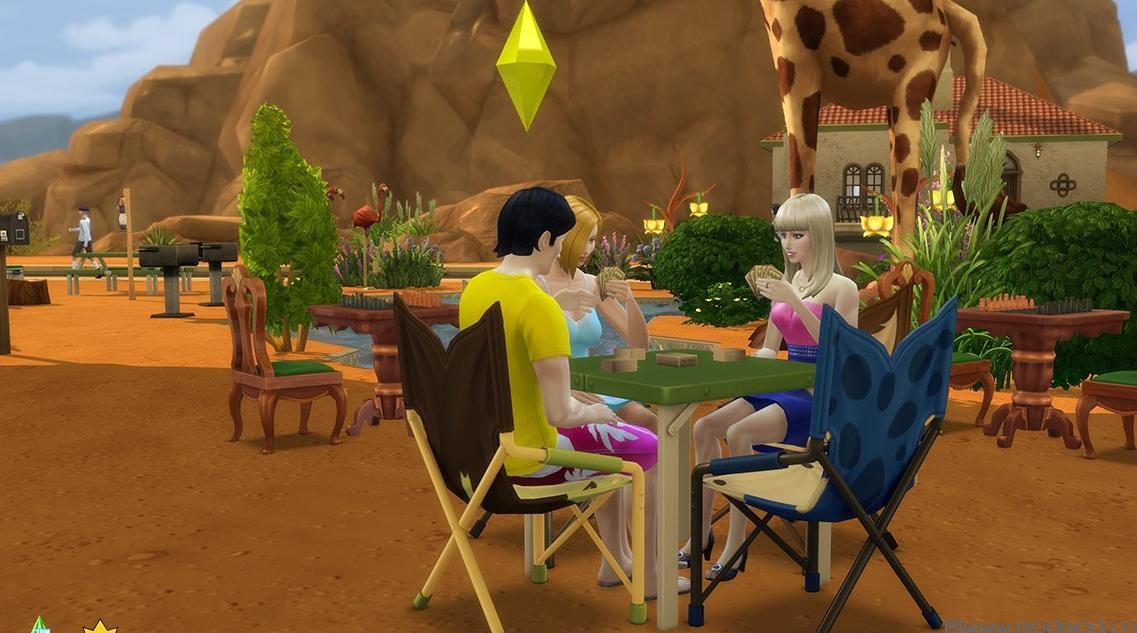 模拟市民的森林公园