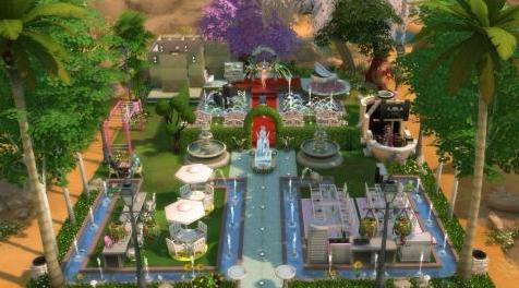 模拟人生4MOD：【让我们结婚吧】~20X30婚礼公园（请版主设置回复可见）