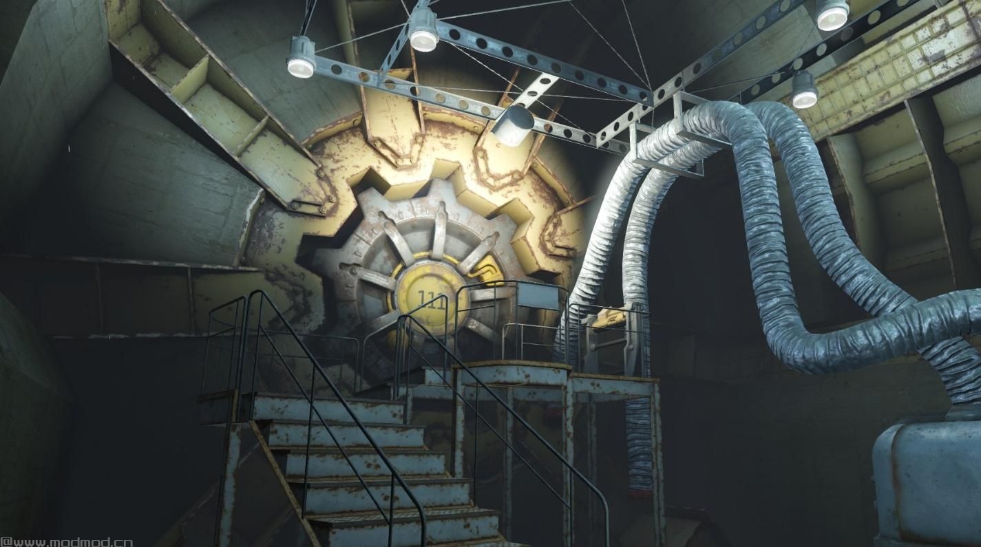 辐射4MOD：Vault 111 - Player settlement 111避难所聚落化MOD