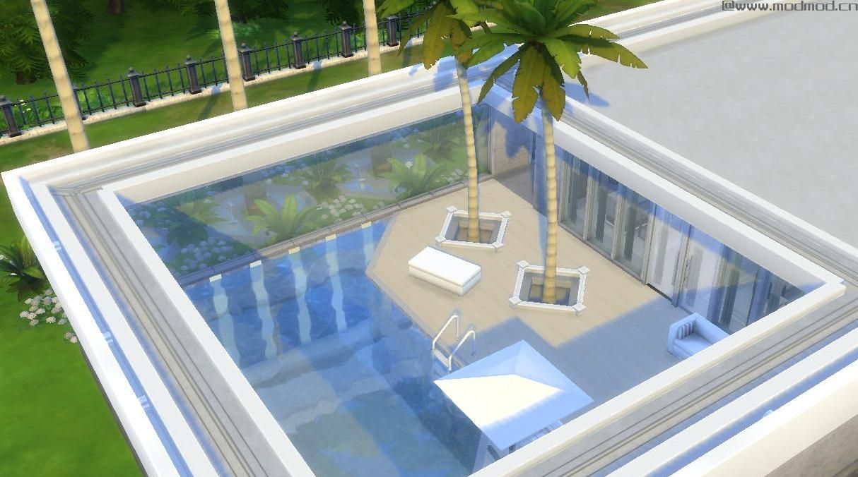 模拟人生4MOD：SIM3的一个仿制房子，20X30，希望你们能够喜欢。