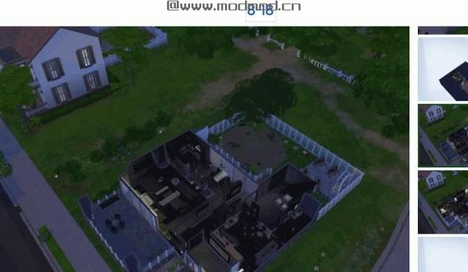 模拟人生4MOD：自制20*30，功能基本齐