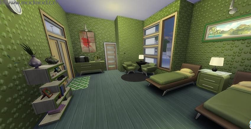  【3DM-Sims小组】【原创】50X50 全功能豪华别墅 现代风格~~~~~~房屋和自定义MOD已放下载！