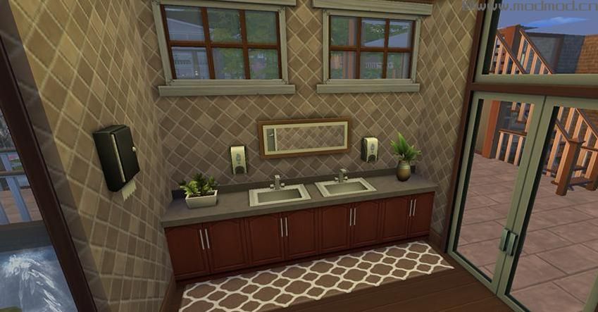 模拟人生4MOD：【3DM-Sims小组】【原创】仿古商业街&mdash;&mdash;含服装店1家、蛋糕店1家~