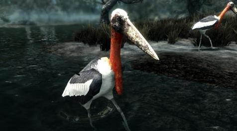 上古卷轴5：重置版MOD：巨型鹳-米哈伊尔怪兽和动物(米冰雹浸没式附加物-鸟类)