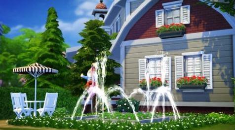 模拟人生4MOD：【3DM-Sims小组】淡雅出品----圣诞小屋 30*20 （话说有点早）