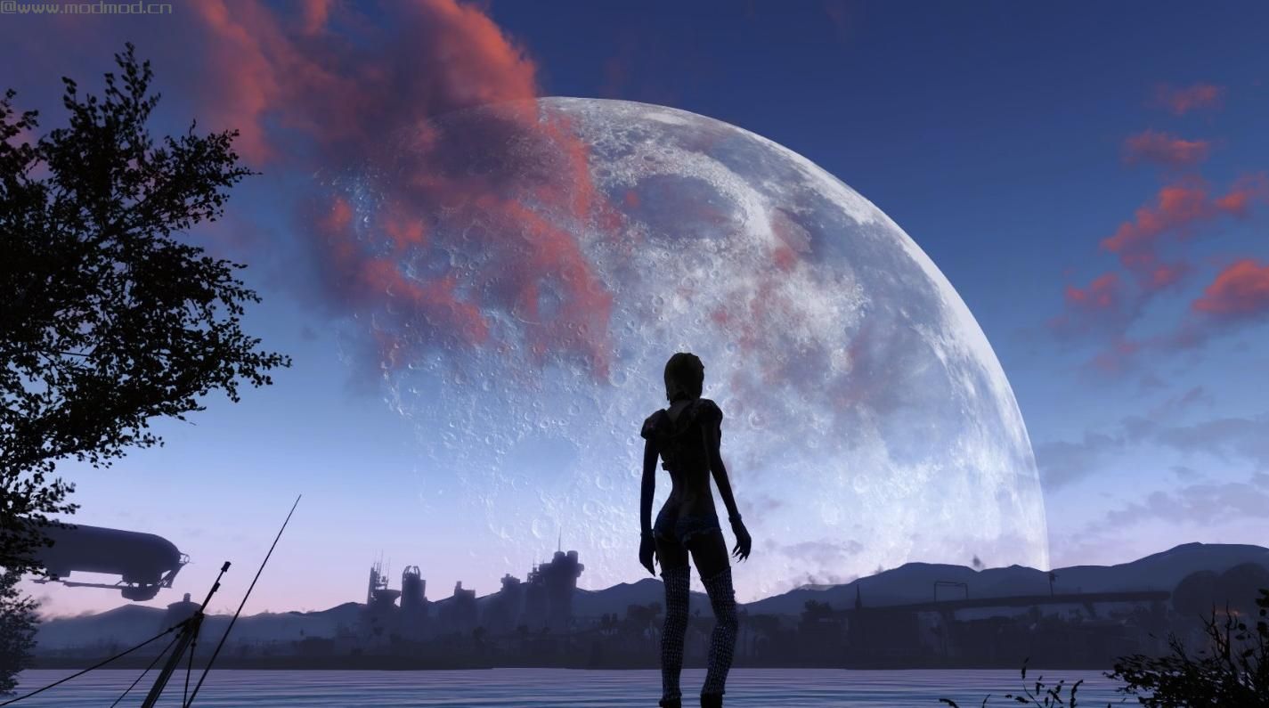 辐射4MOD：更大更好的月亮和土星 HN66s Moons and Planets