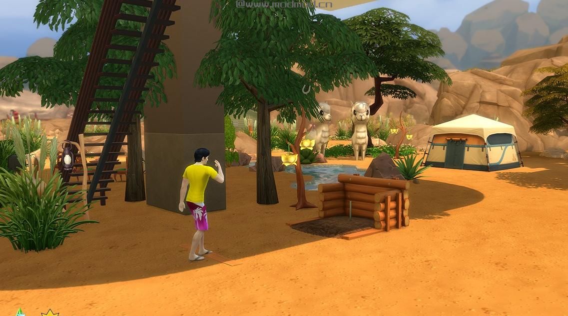 模拟市民的森林公园