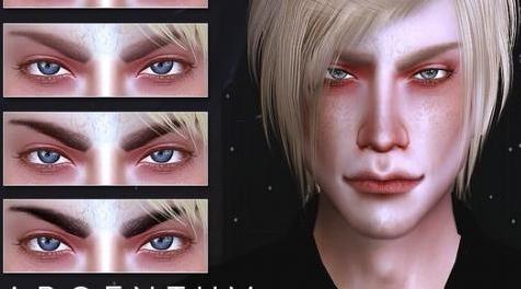 模拟人生4MOD：Argentum 男士眉毛