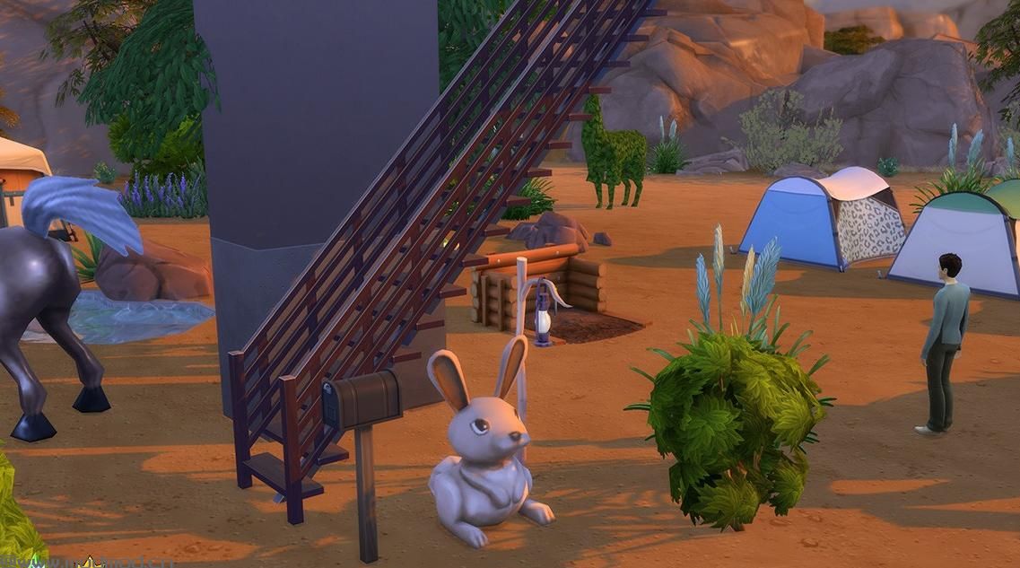 模拟人生4MOD：模拟市民的森林公园