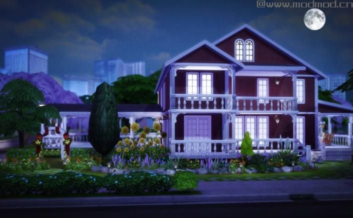 模拟人生4MOD：【3DM-Sims小组】淡雅出品----【度假别墅】