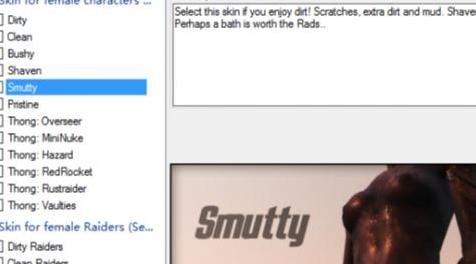 辐射4MOD：皮肤NUCLEAR Nude NMM Installer v3.0
