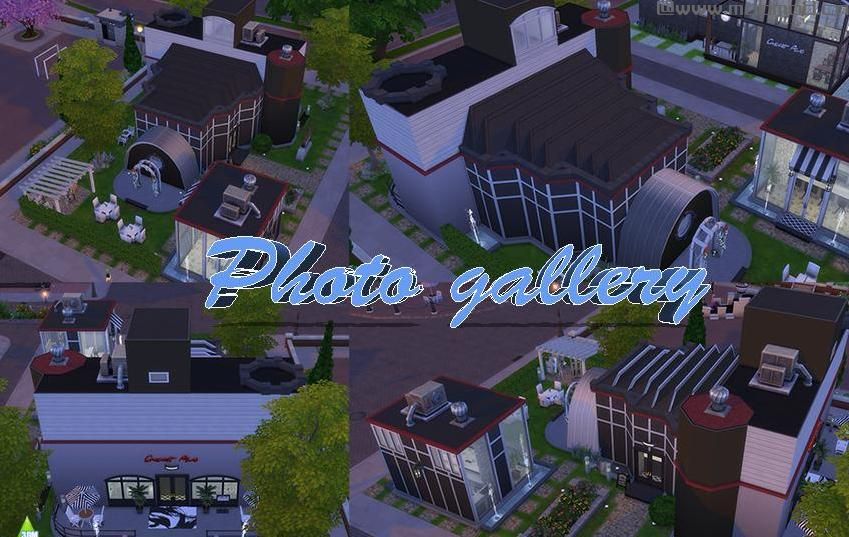 【3DM-Sims小组】【原创】还原来去上班零售店预告片中的照相馆，含摄影棚1家、小酒吧1家和婚礼现场