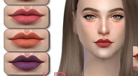 模拟人生4MOD：S-Club WM ts4 Lipstick 201703-口红