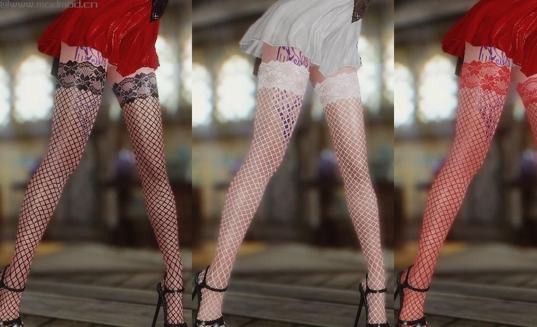上古卷轴5：天际MOD：Woodsnow丝袜高跟CBBE-HDT BODYSLIDE