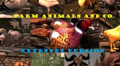上古卷轴5：重置版MOD：农场和公司的动物扩展