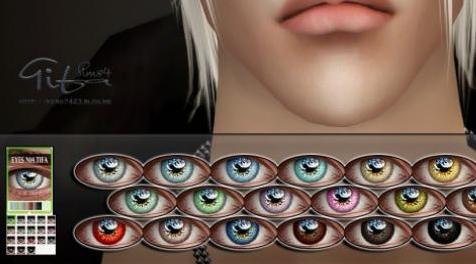 模拟人生4MOD：Desktop 眼珠