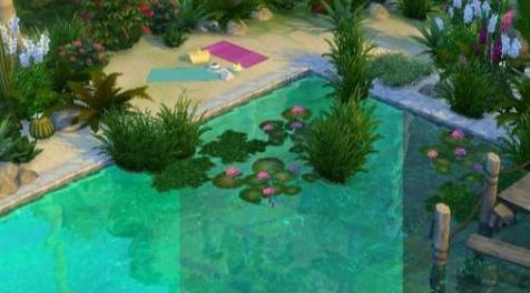 模拟人生4MOD：池水颜色2