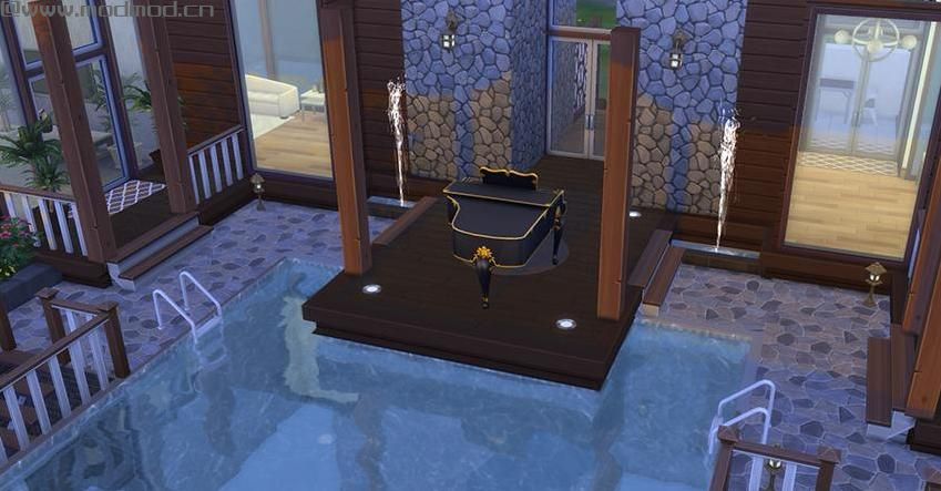 模拟人生4MOD：40X30 五星级度假村