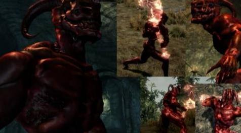 上古卷轴5：天际MOD：恶魔变身MOD