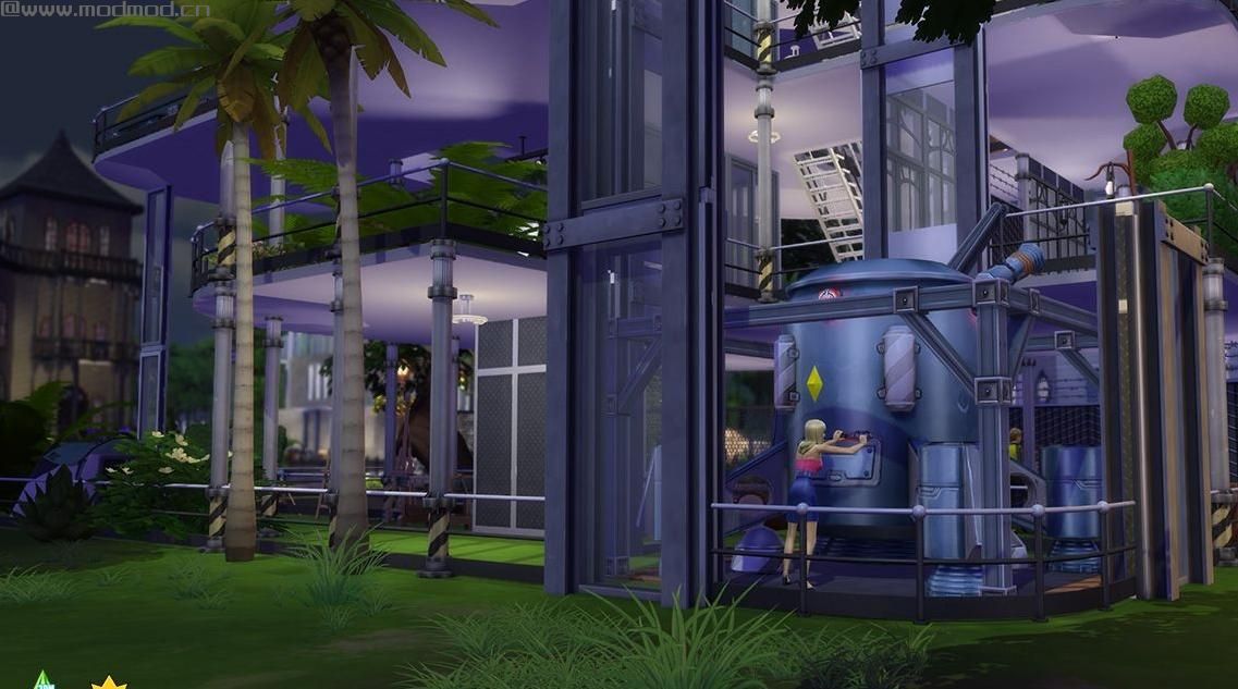 【3DM-Sims小组】炎炎假日，带给你凉爽的感觉！30X20全通透房屋，可居住可度假，陪你过暑假！  