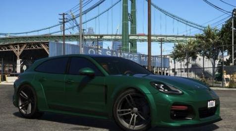 侠盗猎车手5MOD：保时捷Panamera Sport Turismo（Techart Grand GT）[添加]