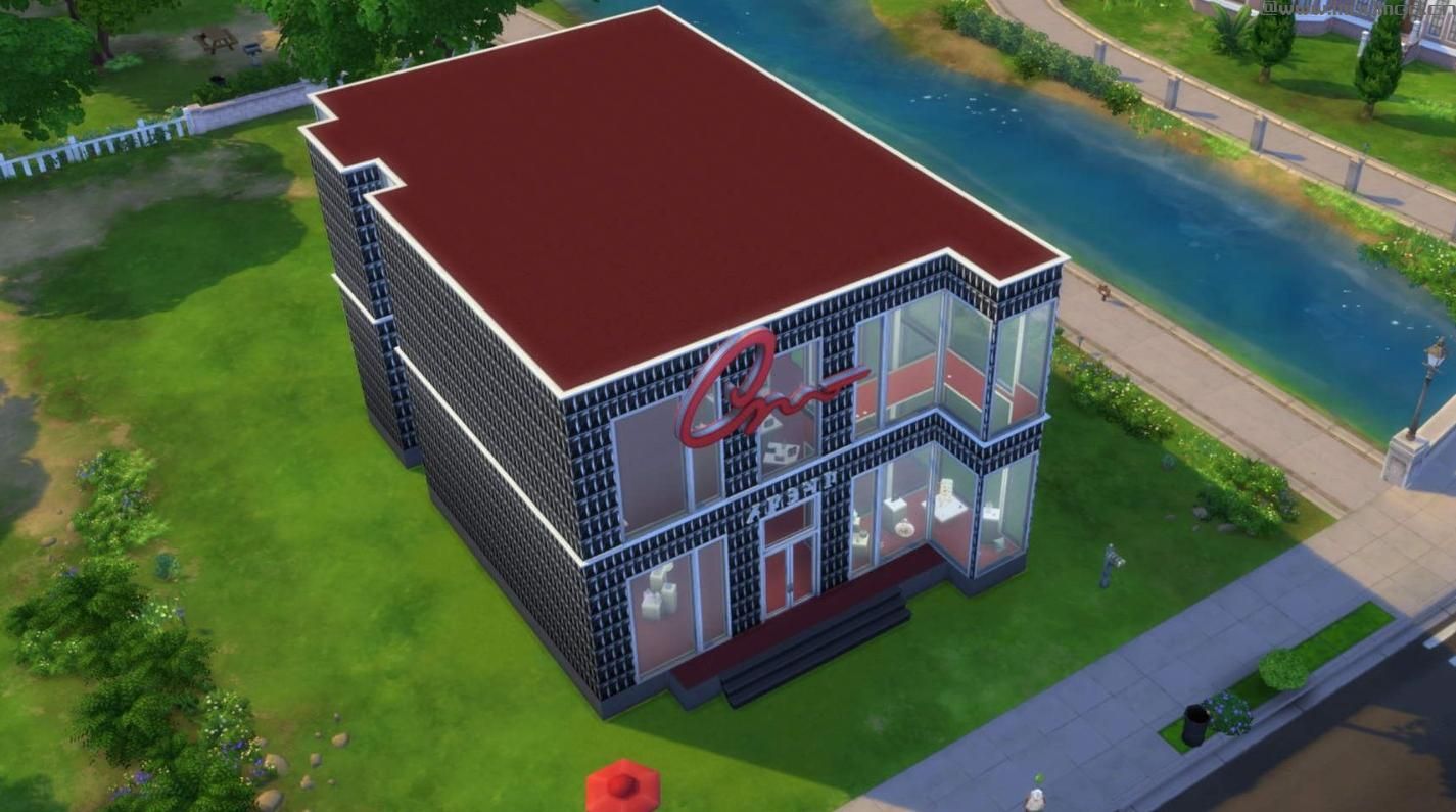 模拟人生4MOD： 一个小小的奢侈品店(主营化妆品,香水,包包,漂亮小物件)